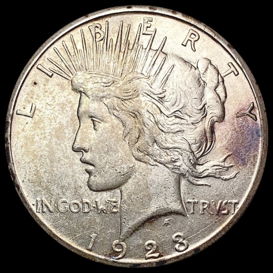 1923-S Silver Peace Dollar CLOSELY UNCIRCULATED