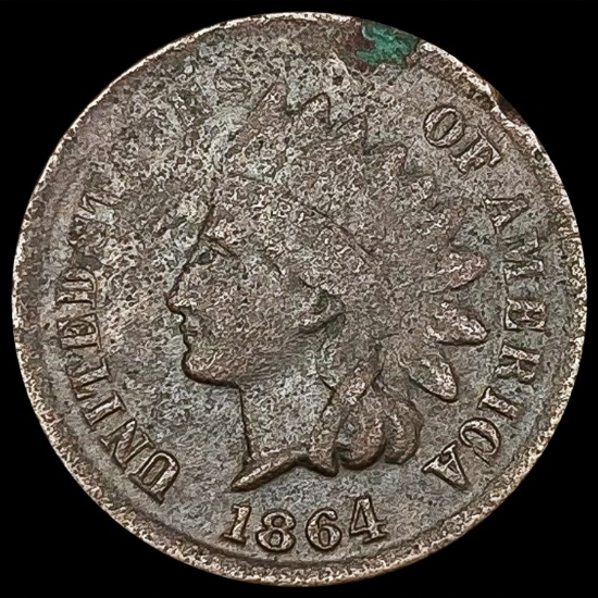 1864 Indian Head Cent CLOSELY UNCIRCULATED