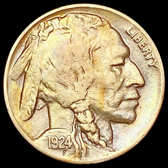 1924-D Buffalo Nickel LIGHTLY CIRCULATED