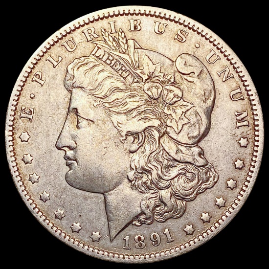 1891-O Morgan Silver Dollar LIGHTLY CIRCULATED