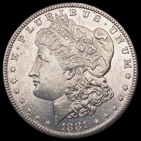 1881-S PL Morgan Silver Dollar UNCIRCULATED