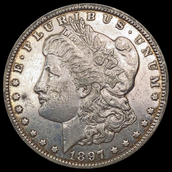 1897-O Morgan Silver Dollar NEARLY UNCIRCULATED