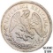 1901Zs FZ Mexico Silver Peso CHOICE AU