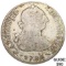 1799Mo FM Mexico SIlver 2 Reales ABOUT UNCIRCULATED