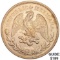 1908Mo GV Mexico Silver Peso CHOICE AU