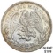 1908Mo GV Mexico Silver Peso CHOICE AU