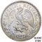 1901Mo AM Mexico Silver Peso CHOICE AU