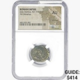 Rome Julia Domna AD 193-217 Silver Denarius NGC AU
