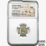 Roman Caracalla, AD 198-217 AR Denarius NGC VF