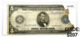 1913 $5 Fed. Reserve Note
