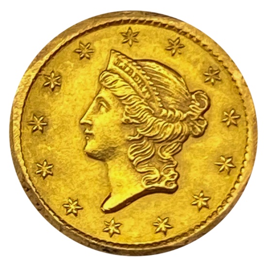 1854 Rare Gold Dollar