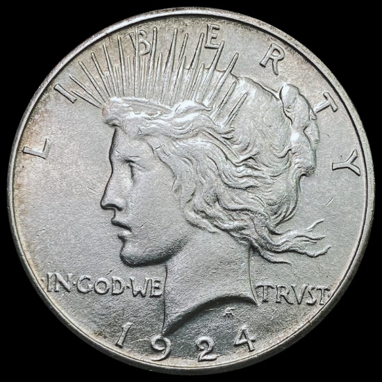 1924-S Silver Peace Dollar UNCIRCULATED