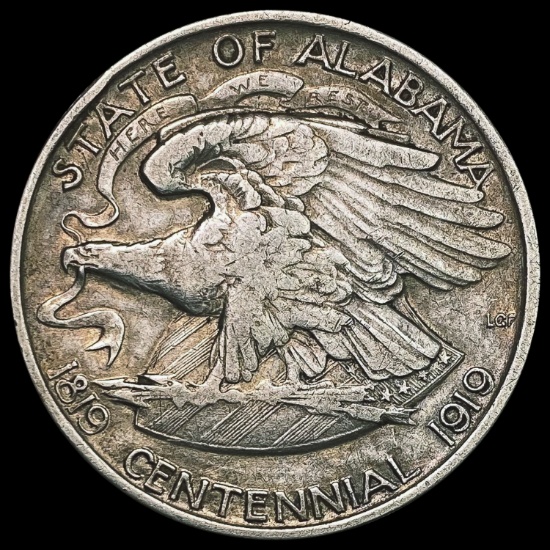 1921 Alabama Half Dollar NEARLY UNCIRCULATED