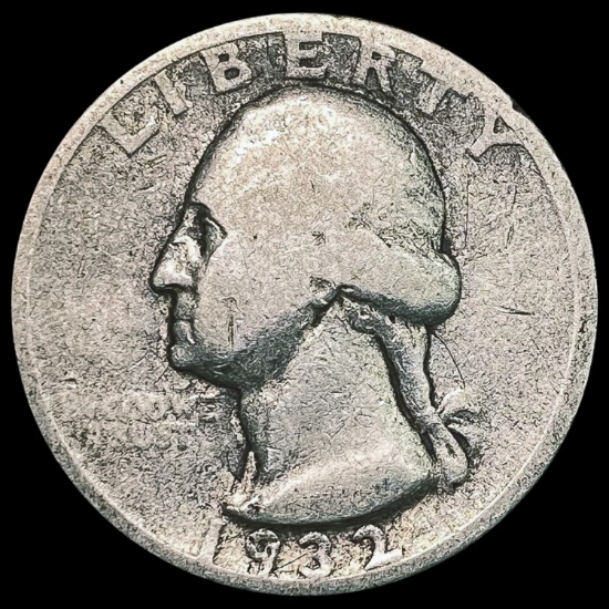 1932-S Washington Silver Quarter NICELY CIRCULATED
