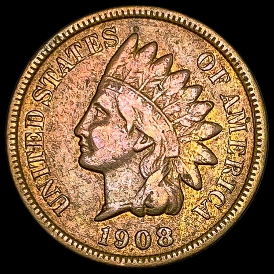 1908-S Indian Head Cent CLOSELY UNCIRCULATED