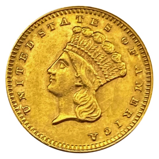 1874 Rare Gold Dollar