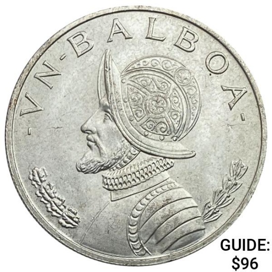 1966 Panama Balboa 0.7734oz ASW