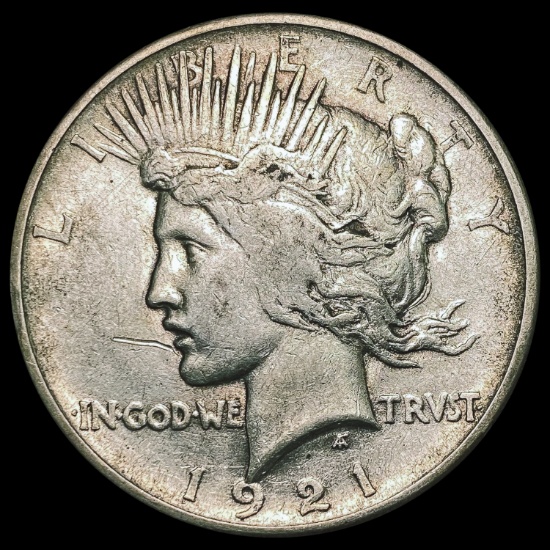1921 Silver Peace Dollar LIGHTLY CIRCULATED