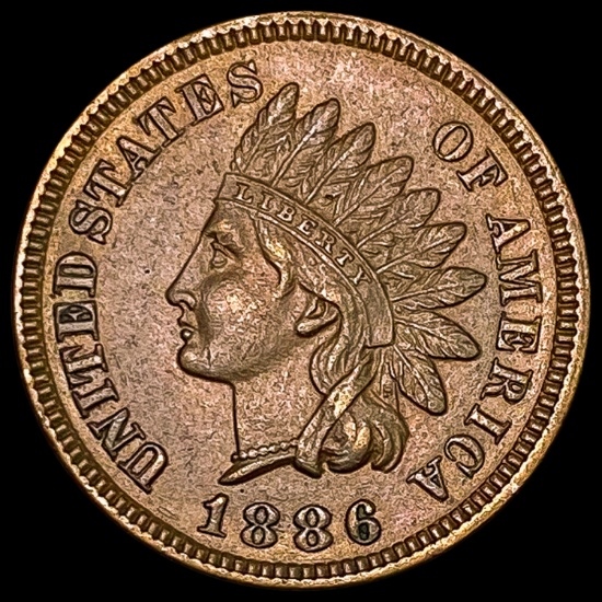 1886 T1 Indian Head Cent UNCIRCULATED