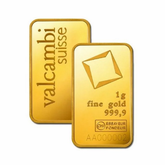 1 Gram Gold Bar