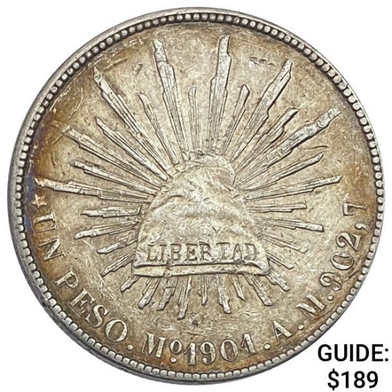 1904Mo AM Mexico Silver Peso