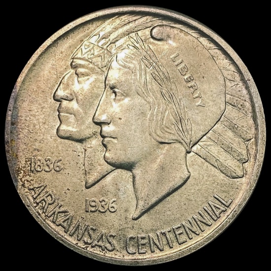 1935 Arkansas Half Dollar CHOICE BU