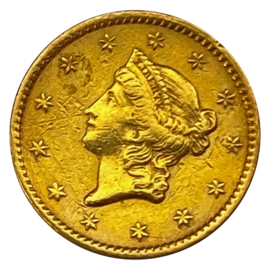 1850 Rare Gold Dollar