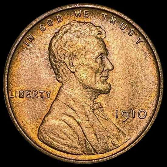 1910 RD Wheat Cent UNCIRCULATED