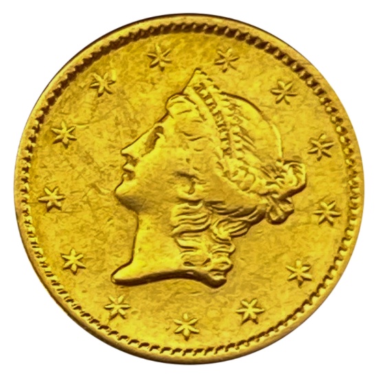 1850 Rare Gold Dollar