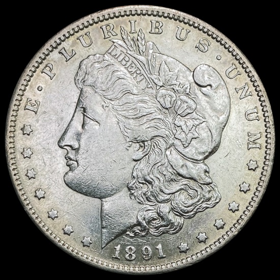 1891-S Morgan Silver Dollar UNCIRCULATED