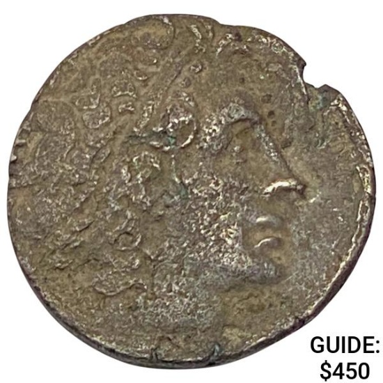 Greek Ptolemy XIII 55-51 BC Tetradrachm