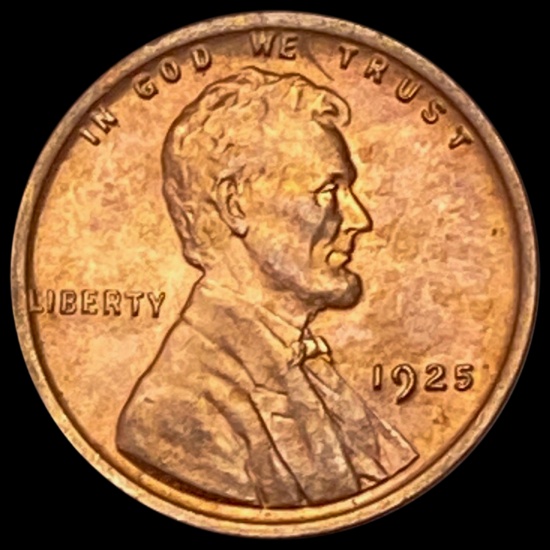 1925 RED Wheat Cent UNCIRCULATED