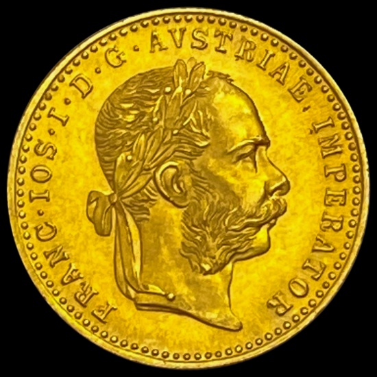 1915 Hungary Gold Ducat .1107oz AGW