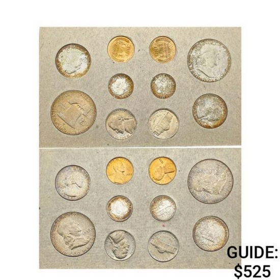1958 UNC US Dbl Mint Set [20 Coins]