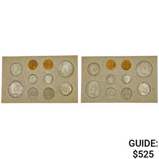 1958 UNC US Dbl Mint Set [20 Coins]