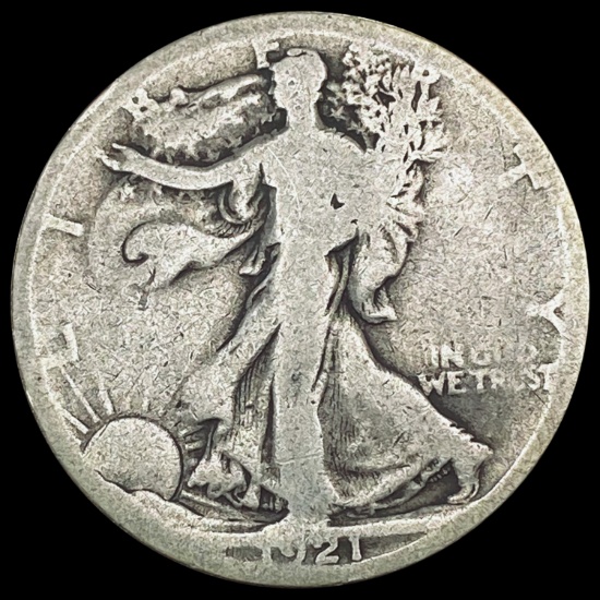 1921-S Walking Liberty Half Dollar NICELY CIRCULATED