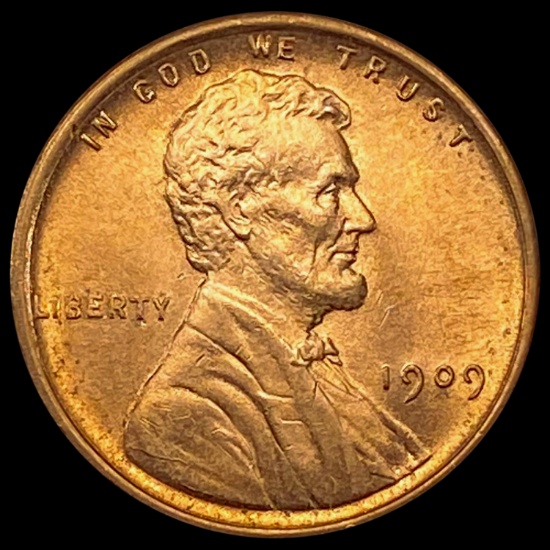 1909 RED Wheat Cent UNCIRCULATED