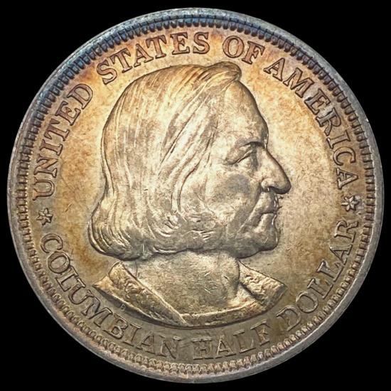 1893 Columbian Expo Half Dollar UNCIRCULATED