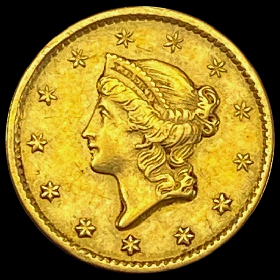 1852 Rare Gold Dollar CLOSELY UNCIRCULATED