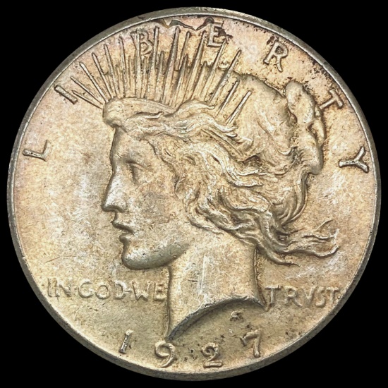 1927 Silver Peace Dollar LIGHTLY CIRCULATED