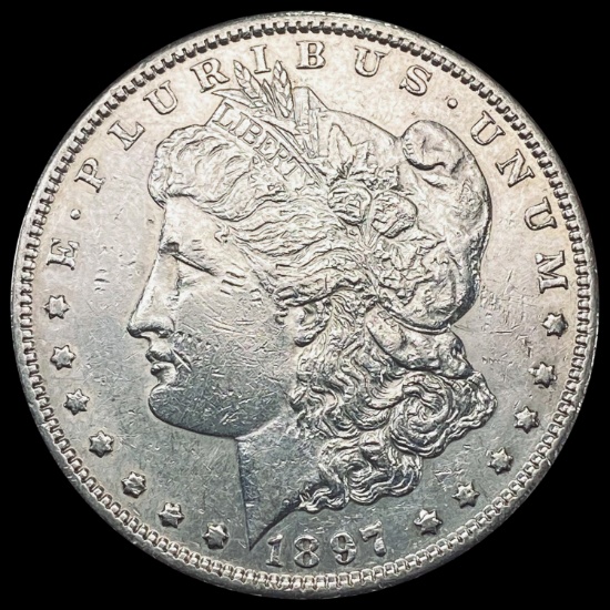 1897-S Morgan Silver Dollar UNCIRCULATED