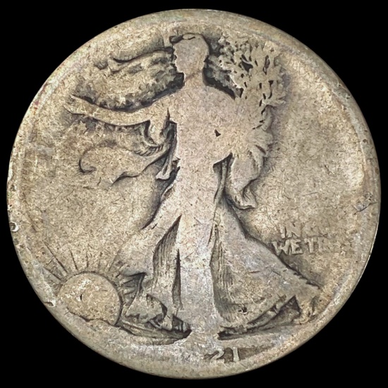 1921 Walking Liberty Half Dollar NICELY CIRCULATED