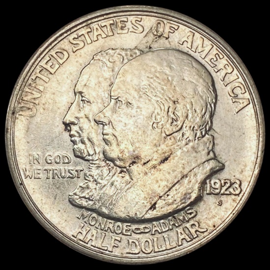 1923-S Monroe Half Dollar CLOSELY UNCIRCULATED