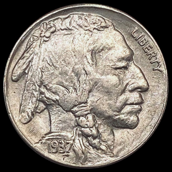 1937-S Buffalo Nickel GEM BU