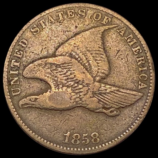1858 Flying Eagle Cent LIGHTLY CIRCULATED