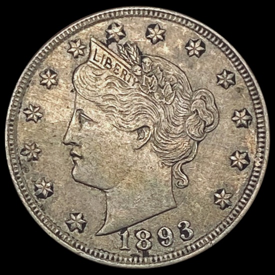 1893 Liberty Victory Nickel CLOSELY UNCIRCULATED