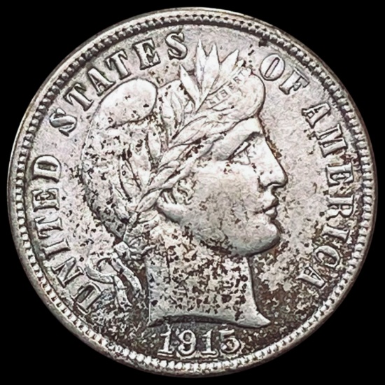 1915 Barber Dime UNCIRCULATED