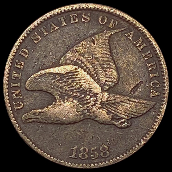 1858 Flying Eagle Cent LIGHTLY CIRCULATED