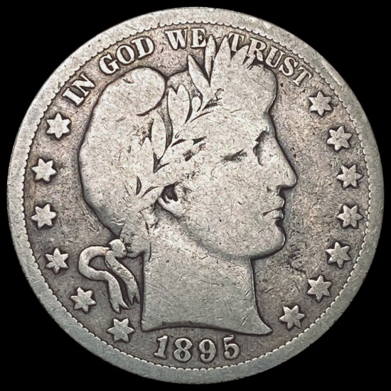 1895-S Barber Half Dollar NICELY CIRCULATED