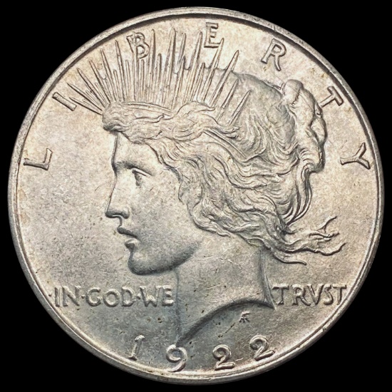 1922-D Silver Peace Dollar CHOICE BU